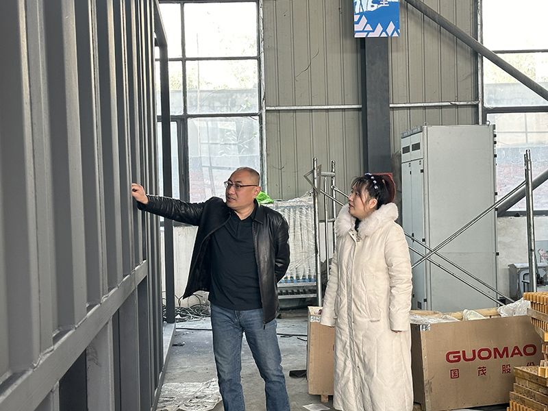 熱烈歡迎青島(dao)港項目荊總蒞臨我司視詧工作